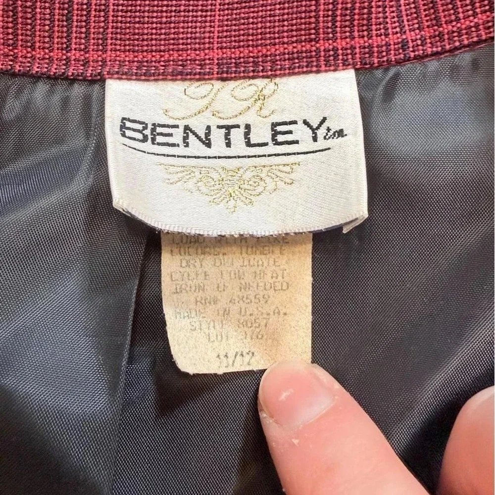 Vintage Bentley Blazer made in USA